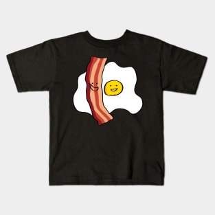 Best friends forever Bacon and Egg Kids T-Shirt